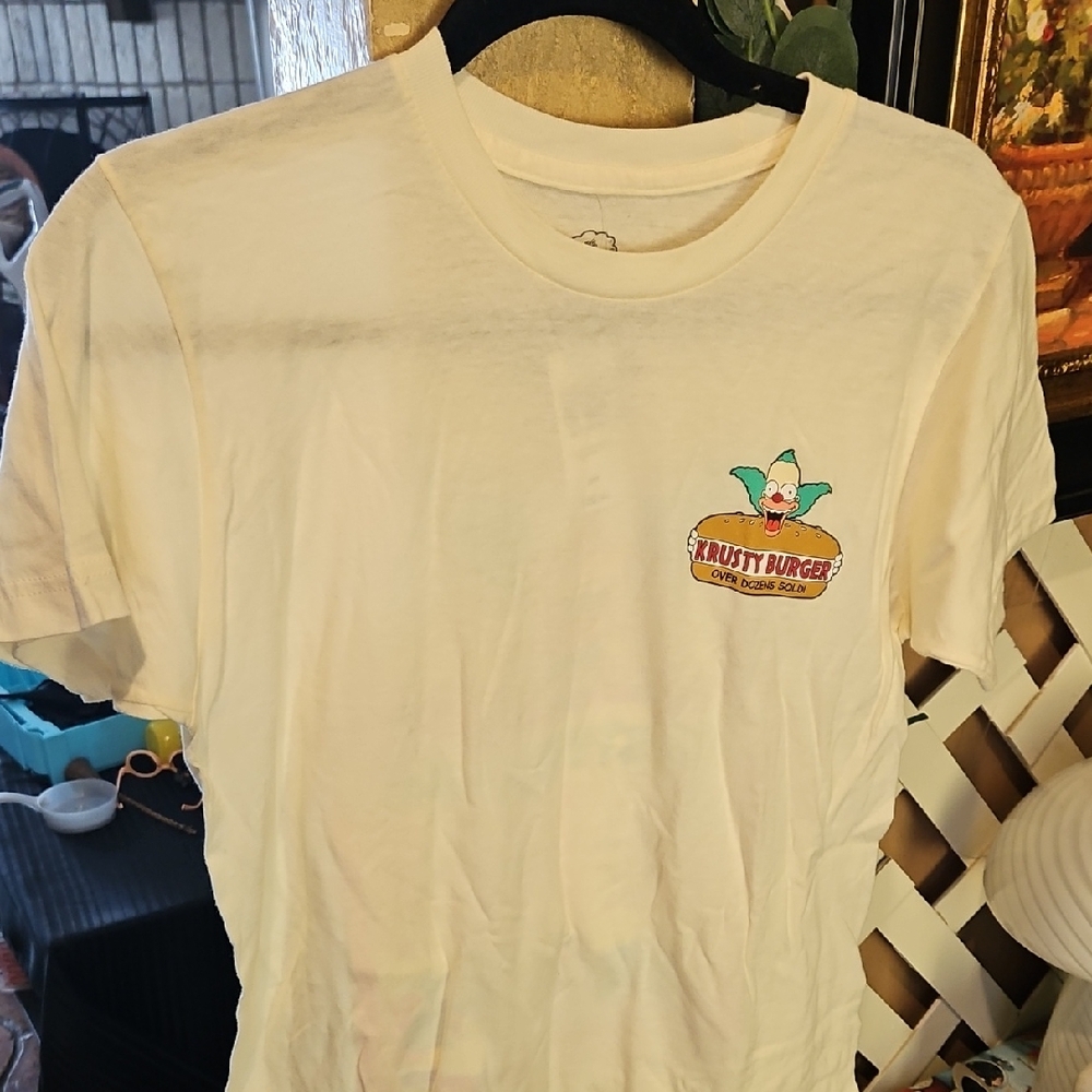 The Simpsons Tshirt Krusty Burger